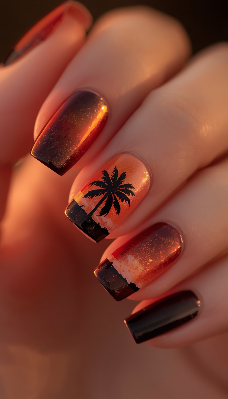 11 Gorgeous Beach Nail Ideas to Wear All Summer Long - 9