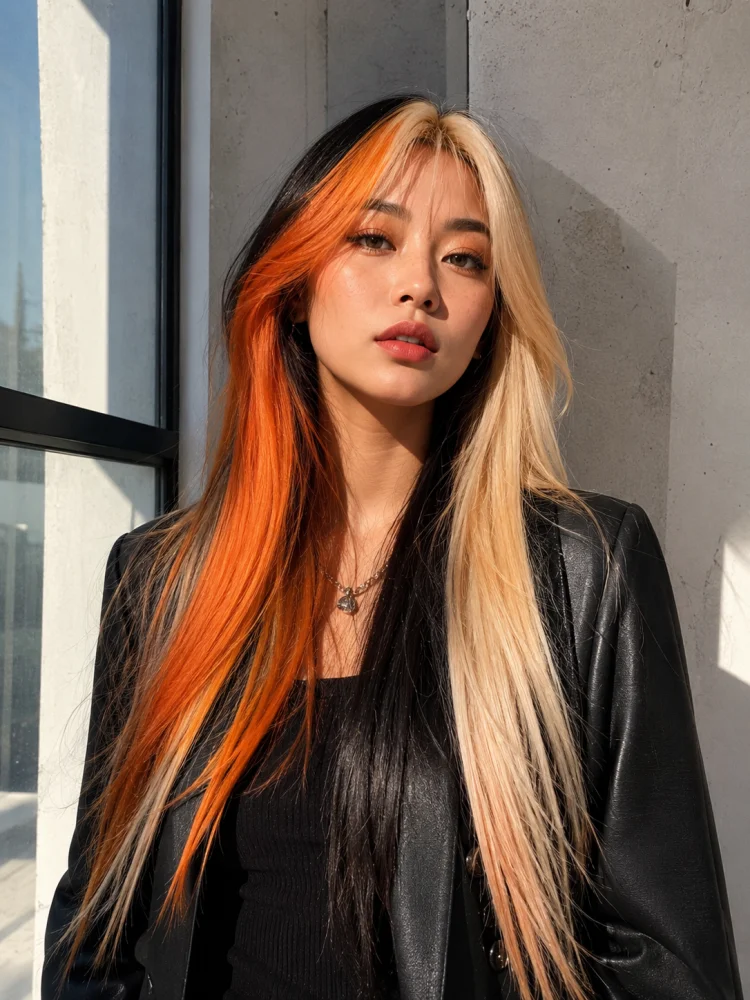 12 Beautiful Calico Hair Ideas You'll Want to Show Your Colorist - 11